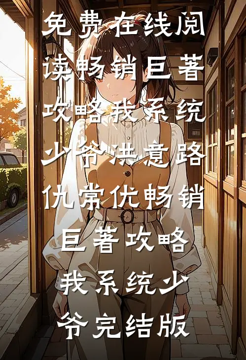 完成阅读！免费在线阅读《畅销巨著攻略我系统少爷》_(洪意路仇常优)畅销巨著攻略我系统少爷完结版