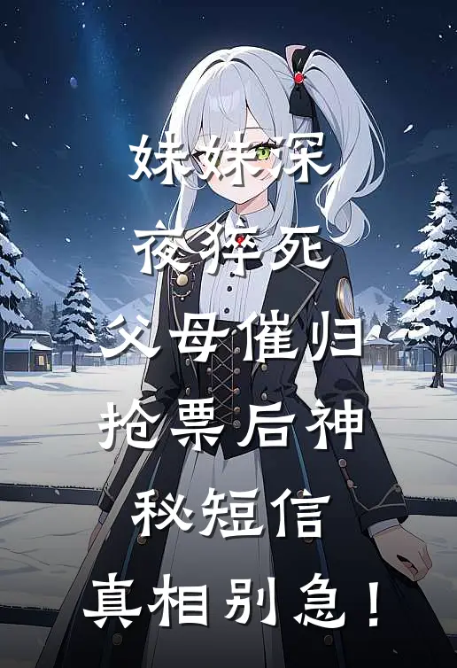 妹妹深夜猝死，父母催归，抢票后神秘短信：真相别急！阿楚周小珊小说推荐完本_热门小说大全妹妹深夜猝死，父母催归，抢票后神秘短信：真相别急！(阿楚周小珊)