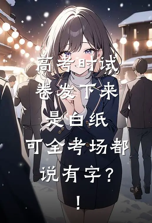 高考时试卷发下来是白纸，可全考场都说有字？！（周伟许雯）完整版小说阅读_高考时试卷发下来是白纸，可全考场都说有字？！全文免费阅读（周伟许雯）