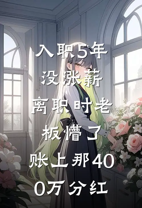 入职5年没涨薪，离职时老板懵了：账上那400万分红(李默李工)最新小说全文阅读_最新章节列表入职5年没涨薪，离职时老板懵了：账上那400万分红(李默李工)