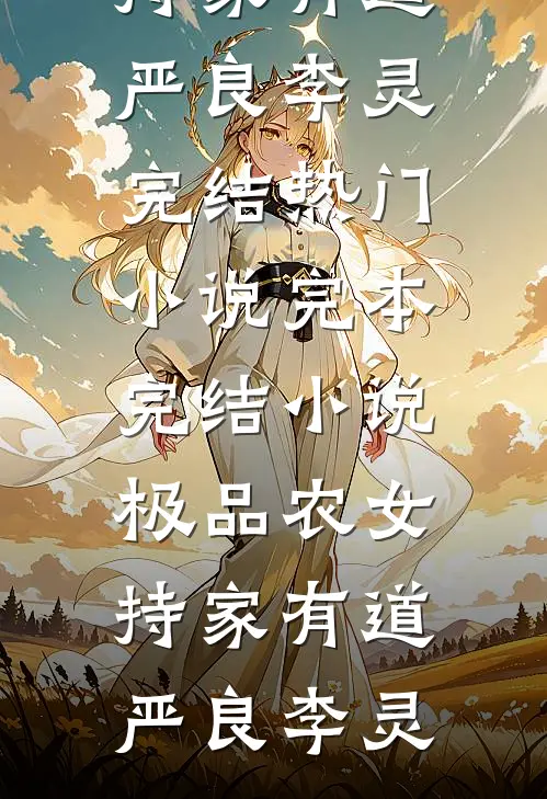 极品农女持家有道严良李灵完结热门小说_完本完结小说极品农女持家有道(严良李灵)